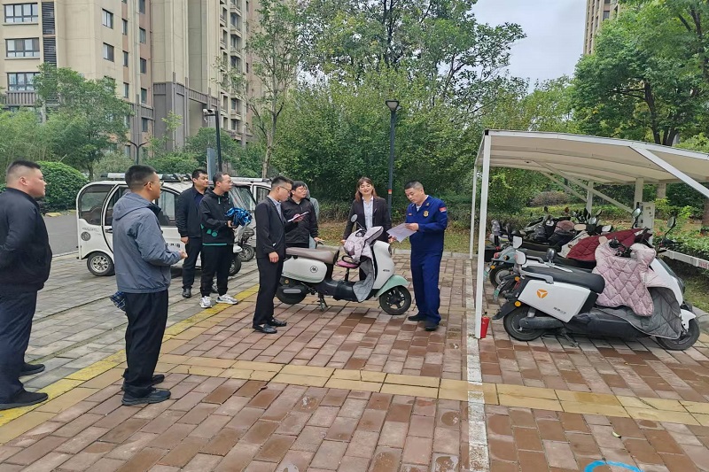 徐州消防稳步推进电动自行车安全隐患全链条整治